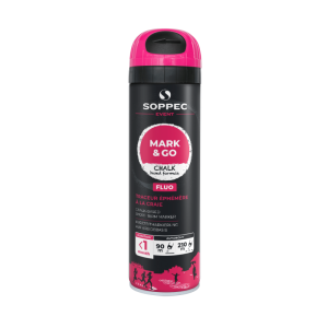 FARBA GEODEZYJNA SPRAY SOPPEC MARK & GO RÓŻOWY