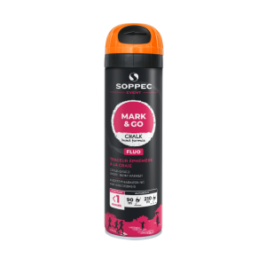 FARBA GEODEZYJNA SPRAY SOPPEC MARK & GO POMARAŃCZOWY