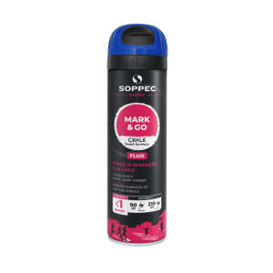 FARBA GEODEZYJNA SPRAY SOPPEC MARK & GO NIEBIESKI