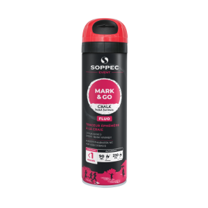 FARBA GEODEZYJNA SPRAY SOPPEC MARK & GO CZERWONY