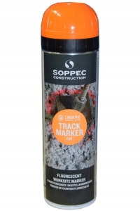 FARBA GEODEZYJNA SPRAY SOPPEC TRACK MARKER POMARAŃCZOWY