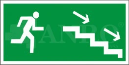Znak-KIERUNEK-DO-WYJSCIA-SCHODAMI-W-DOL-W-PRAWO.webp