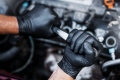 RĘKAWICZKI NITRYLOWE CZARNE MECHANIK  MERCATOR GOGRIP