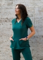 Bluza medyczna damska 88 RENA SCRUBS ZIELONA