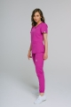 Bluza medyczna damska SpaWear NATALIE purpurowy
