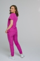 Bluza medyczna damska SpaWear NATALIE purpurowy