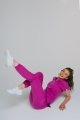 Bluza medyczna damska SpaWear NATALIE purpurowy