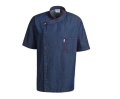 Bluza kucharska męska z krótkim rękawem Jason Denim