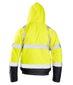 KURTKA ROBOCZA ZIMOWA OSTRZEGAWCZA  ŻÓŁTA  HI VI BENEFIT