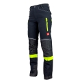 Spodnie robocze URG-719 czarne SOFTSHELL 