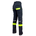 Spodnie robocze URG-719 czarne SOFTSHELL 