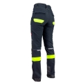 Spodnie robocze URG-719 czarne SOFTSHELL 