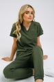 Bluza medyczna damska SpaWear NATALIE khaki