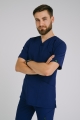 BLUZA MEDYCZNA MĘSKA SPAWEAR NATHAN GRANAT