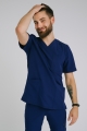 BLUZA MEDYCZNA MĘSKA SPAWEAR NATHAN GRANAT