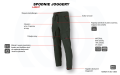 SPODNIE JOGGERY khaki LAHTI PRO L40537