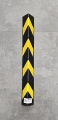 NAROŻNIK GUMOWY OCHRONNY CZARNO-ŻÓŁTY 80cm x 9 cm