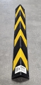 NAROŻNIK GUMOWY OCHRONNY CZARNO-ŻÓŁTY 80cm x 9 cm