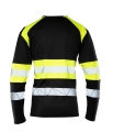 KOSZULKA ODBLASKOWA CZARNO ŻÓŁTA SEVEN KINGS LONGSLEEVE RIVAL